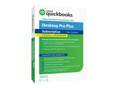 QuickBooks Pro 2024 with Enhanced Payroll
