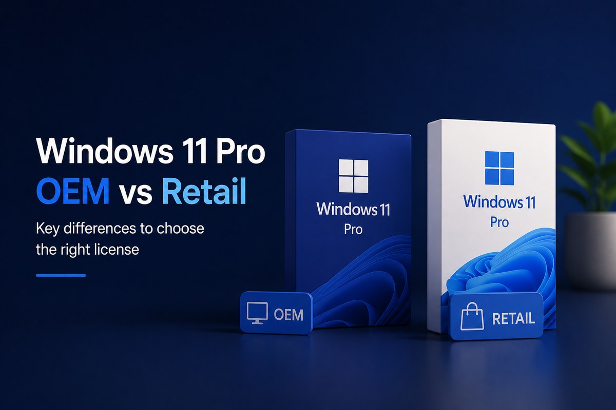difference between oem and retail windows 11, windows 11 pro oem license, windows 11 pro retail license, transferable windows license, buy windows 11 pro key, cheap windows 11 pro retail, windows 11 pro license types, oem vs retail explained